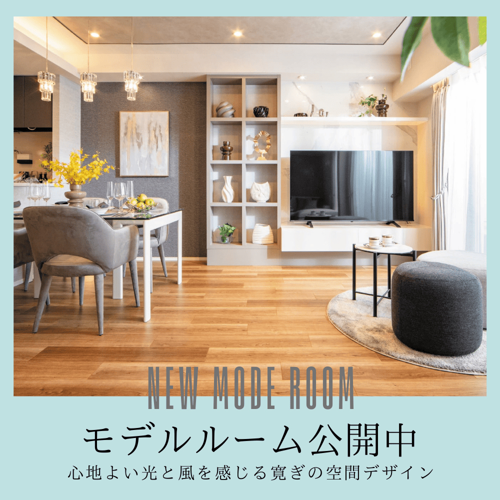 モデルルーム公開中